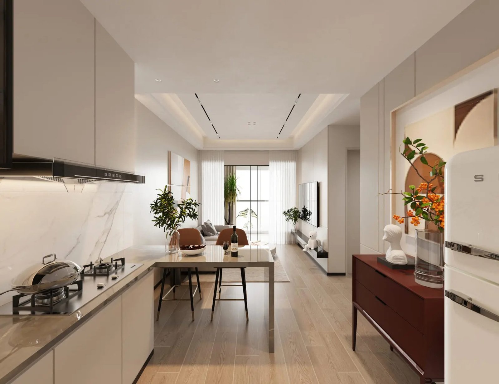 Imgi 69 1br LIVINGROOM KITCHEN DINNINGROOM scaled